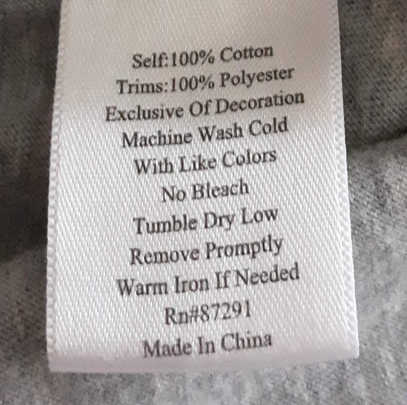 JWLA (Johnny Was)Grey Embroidered Tunic Top - Picture 4 of 6